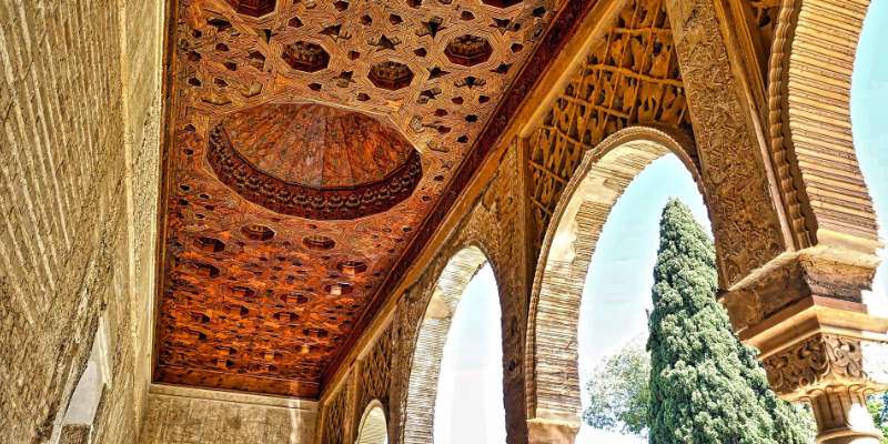 Het Alhambra in Spanje