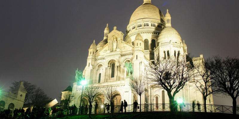 Het Sacre Coeur en Montmartre