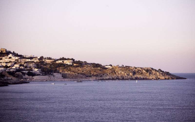 Otranto strand italië