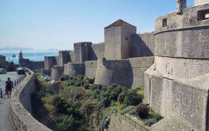 dubrovnik stadsomwalling