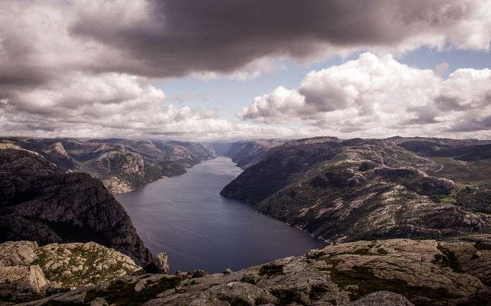 Preikestolen Noorwegen