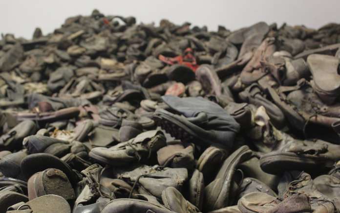 schoenen slachtoffers Auschwitz