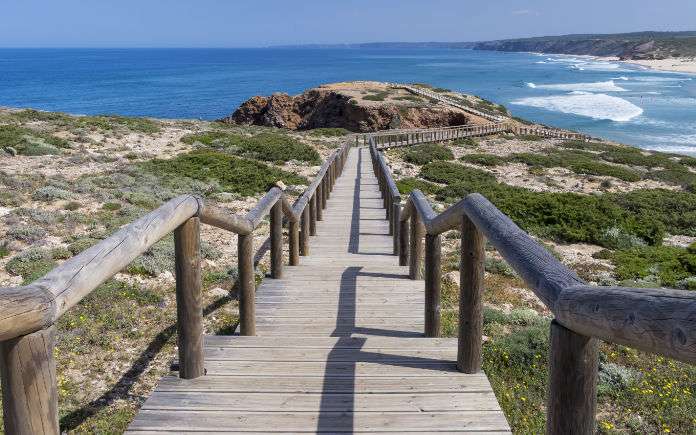 Carrapateira westkust van de algarve