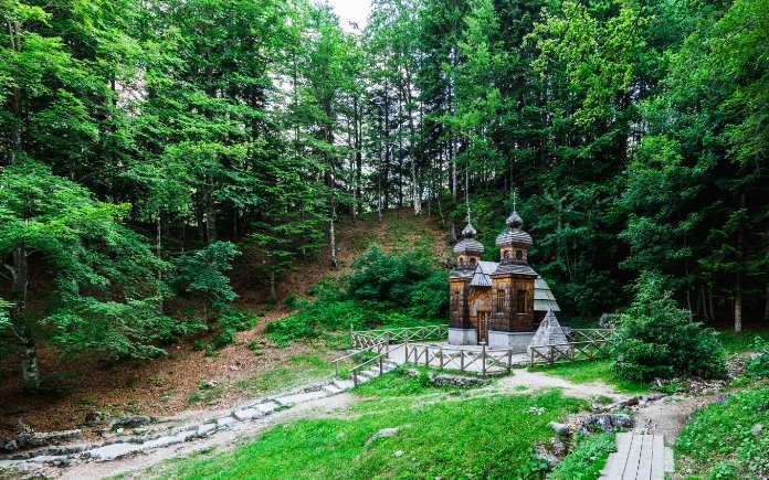 Vrsic bergpas Slovenië
