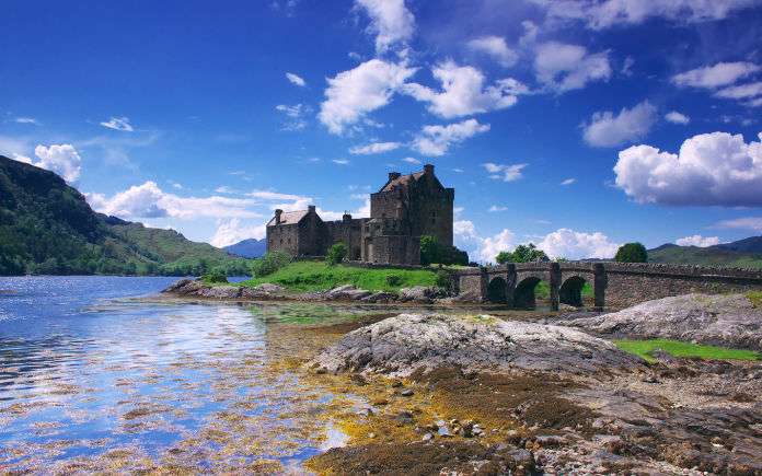 Eilean Donan kasteel van Schotland