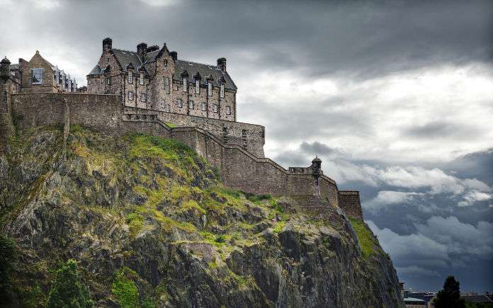 Edinburgh Castle kastelen Schotland