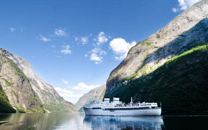 Sognefjord Noorse fjorden