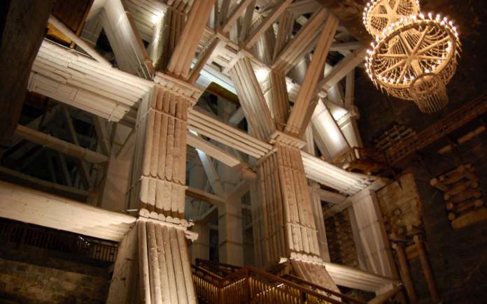 Wieliczka zoutmijn Polen