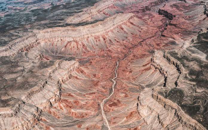 helikoptervlucht grand canyon uitzicht