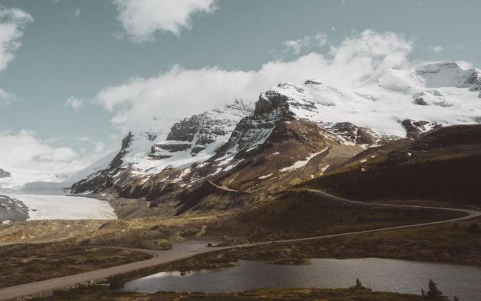 canada autohuur athabasca gletsjer